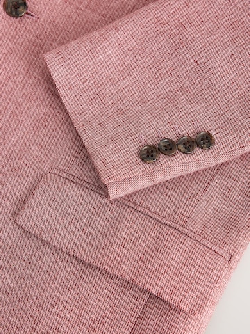 Coupe slim Veste de costume Next en rose