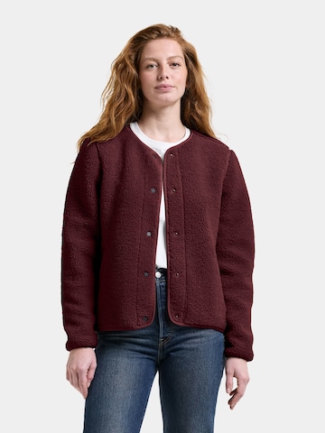Didriksons Fleece jas 'SELMA' in Rood: voorkant