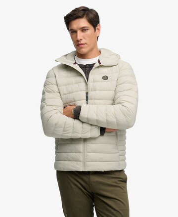 Superdry & Co Between-Season Jacket 'Fuji Lite' in Beige