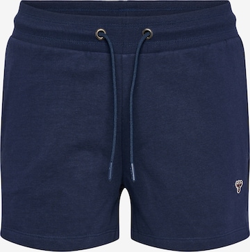 Hummel Regular Workout Pants 'Billie' in Blue: front