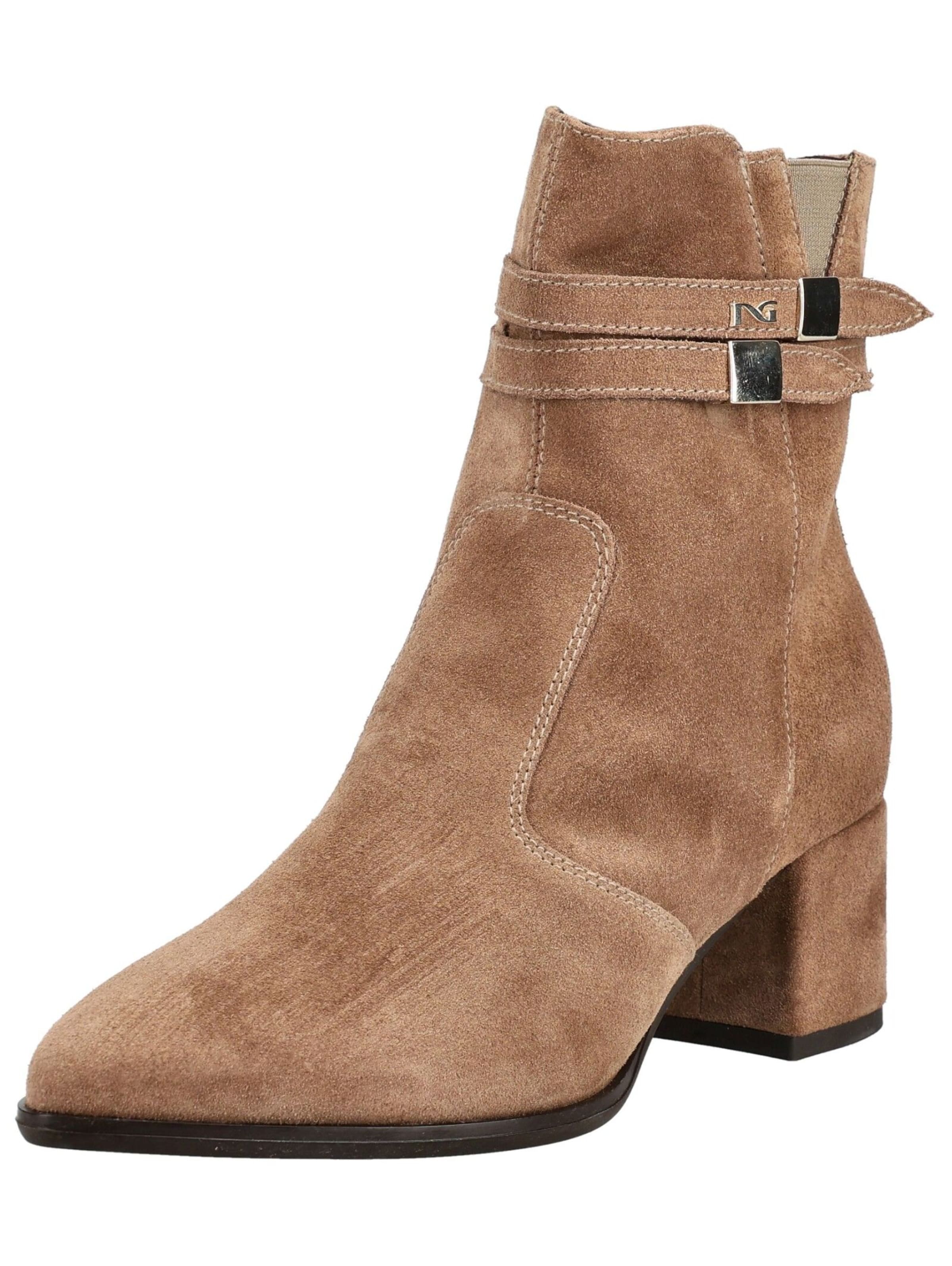 Nero Giardini Ankle Boots in Brown: front