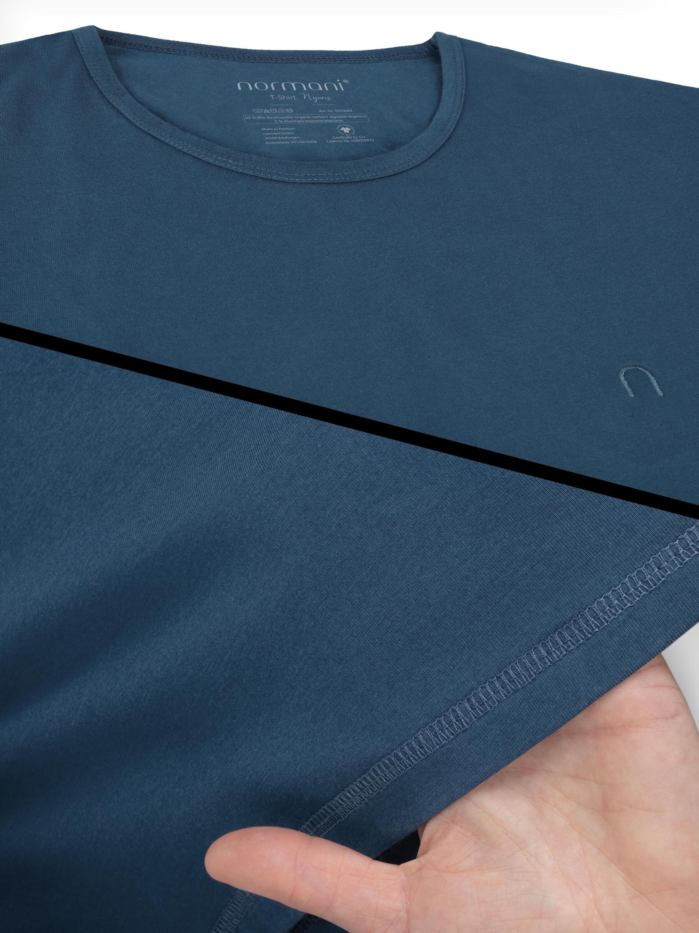 normani T-Shirt'Nyons' in Blau