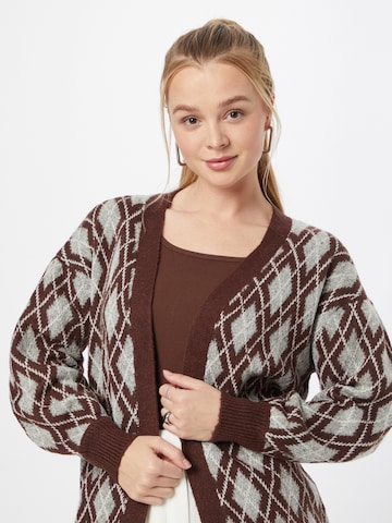 Cardigan 'BATE' JDY en marron