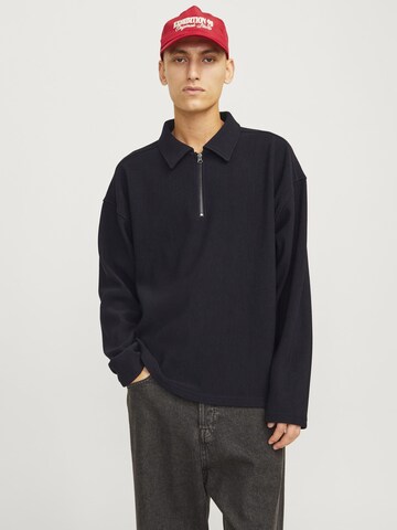 JACK & JONES Sweatshirt in Black: front