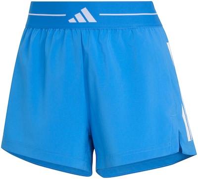 XS dydžio Sportinės kelnės 'Hyperglam' iš ADIDAS PERFORMANCE, spalva – turkio spalva / balta, Prekių apžvalga