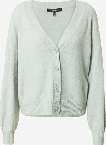 Cardigan 'Doffy' VERO MODA en vert : devant