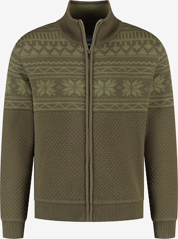 MGO Fleecejakke 'Lenn' i grøn: forside