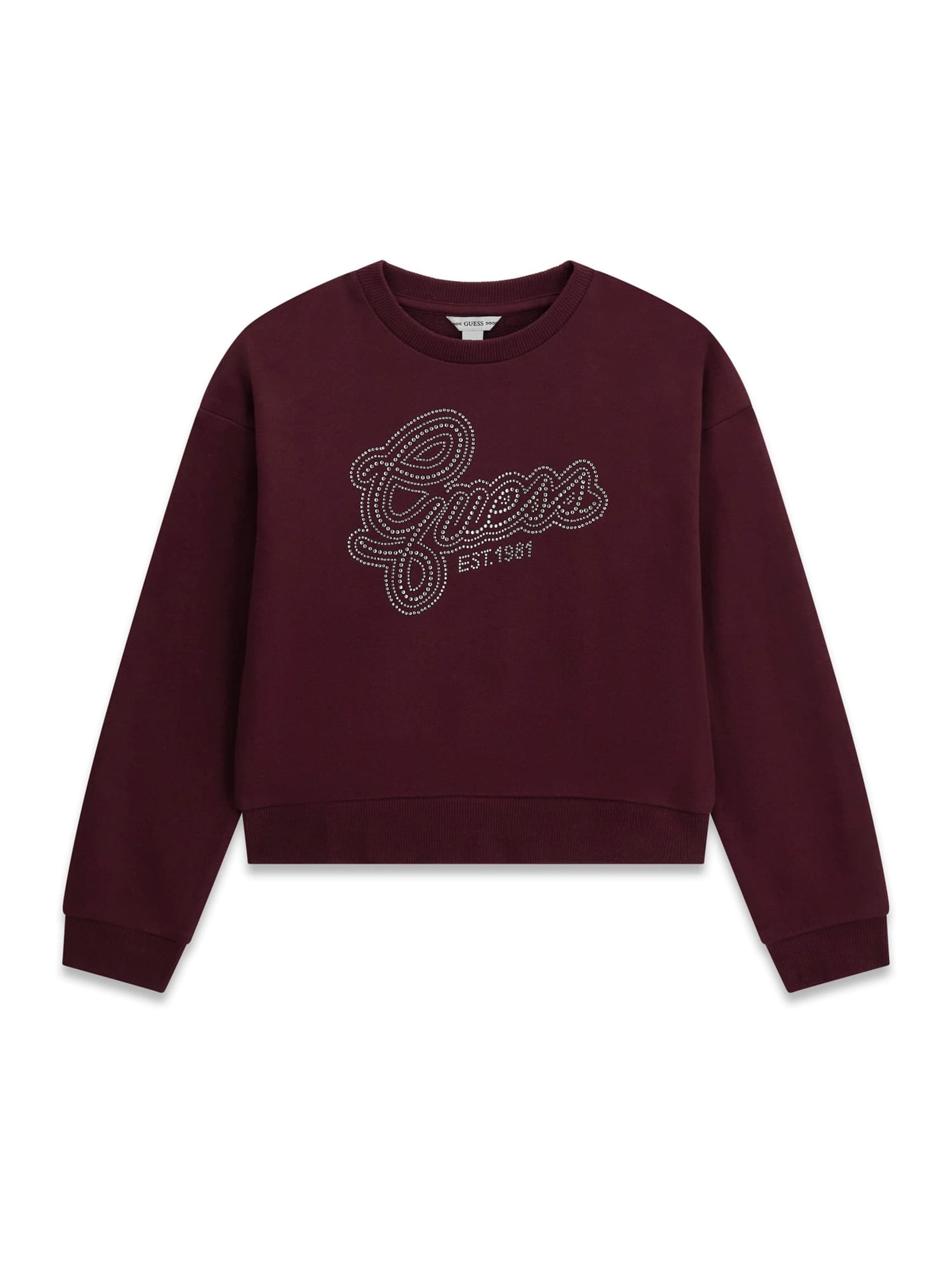GUESS Sweatshirt in Red: front