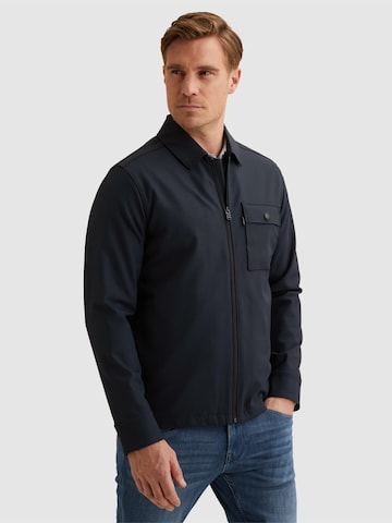 VANGUARD Bluser & t-shirts 'Overshirt with zipper closure and bi-stretch' i blå