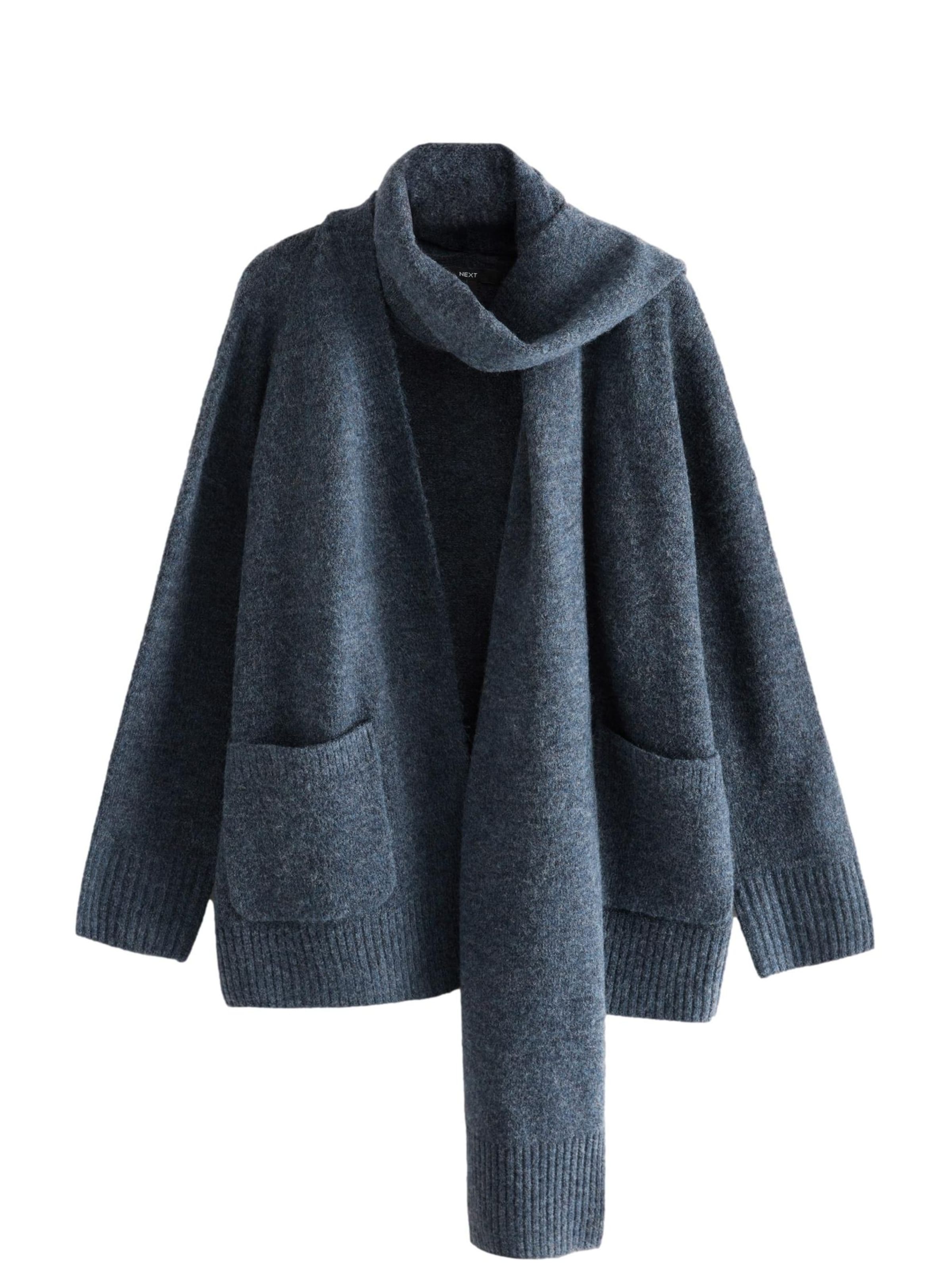 Cardigan Next en bleu : devant
