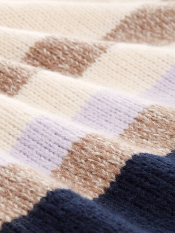 TOM TAILOR Pullover i beige