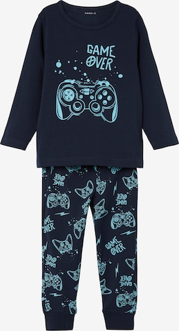 Pyjama 'KENNERT' NAME IT en bleu : devant
