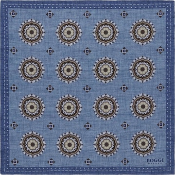 Boggi Milano Einstecktuch in Blau: predná strana