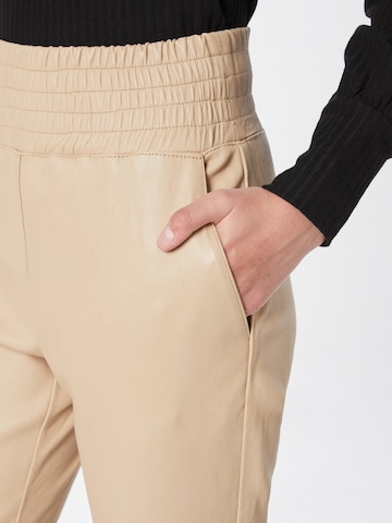 Ibana Slim fit Pants 'COLETTE' in Brown