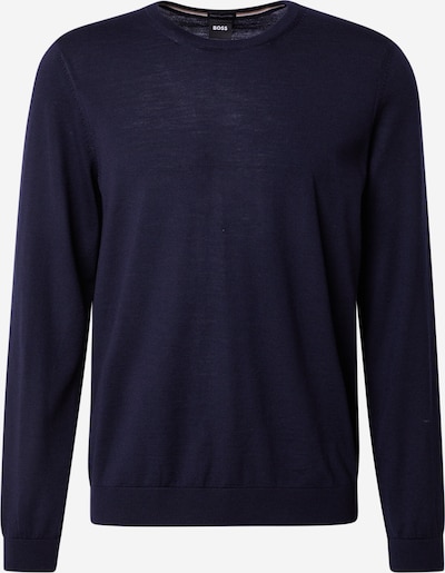 Megztinis 'Leno' iš BOSS, spalva – tamsiai mėlyna, Prekių apžvalga