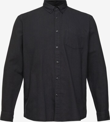 ESPRIT Button Up Shirt in Black: front