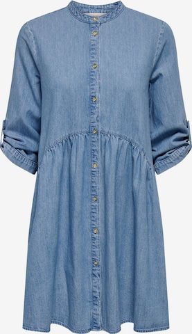 Robe-chemise 'Chicago' ONLY en bleu : devant