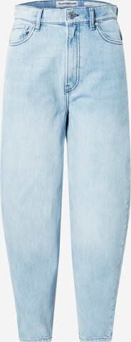 TOMORROW Tapered Jeans 'Cate' i blå: forside