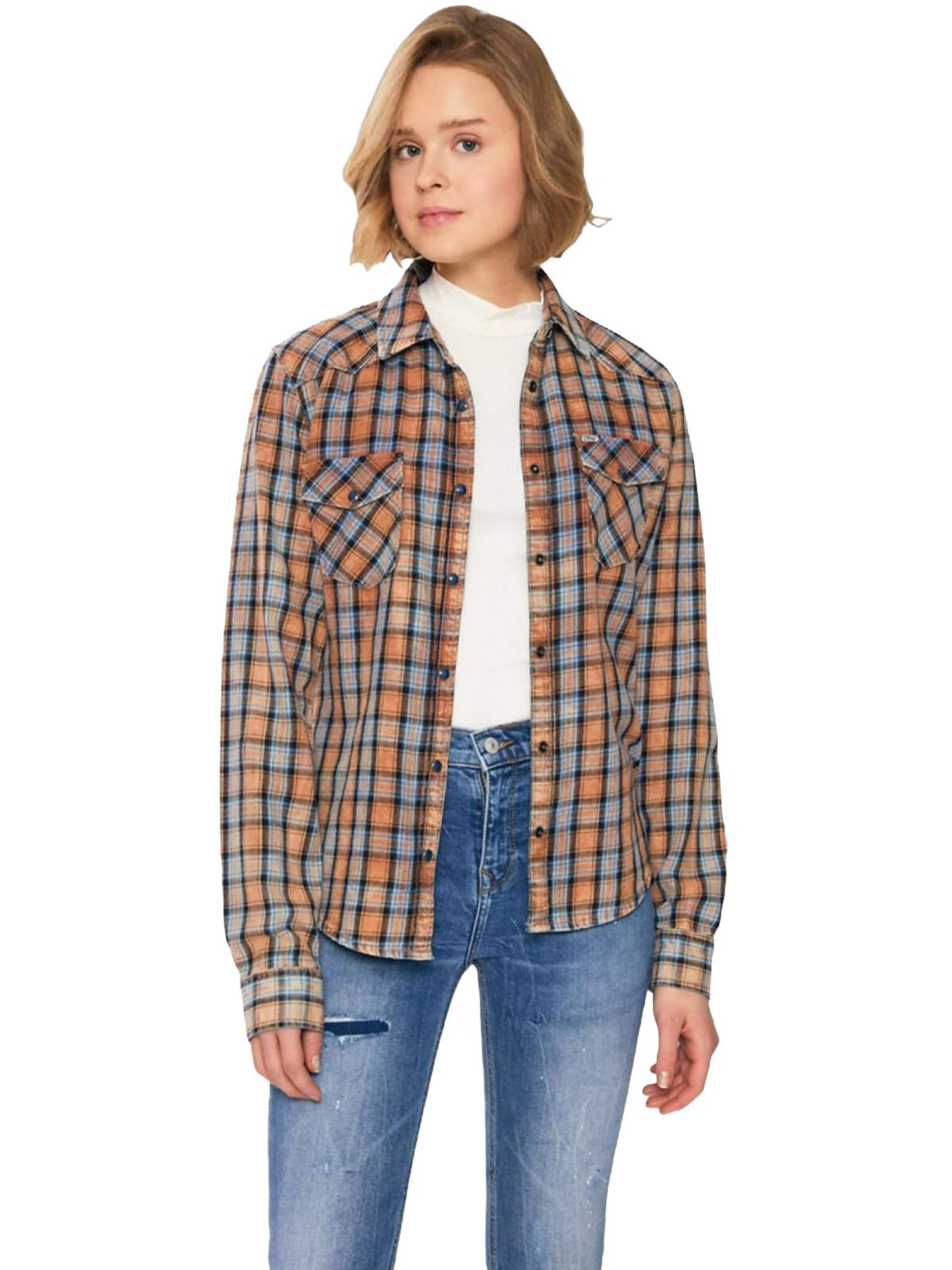 LTB Jeans Shirt 'Lucinda' in Mixed colours: front