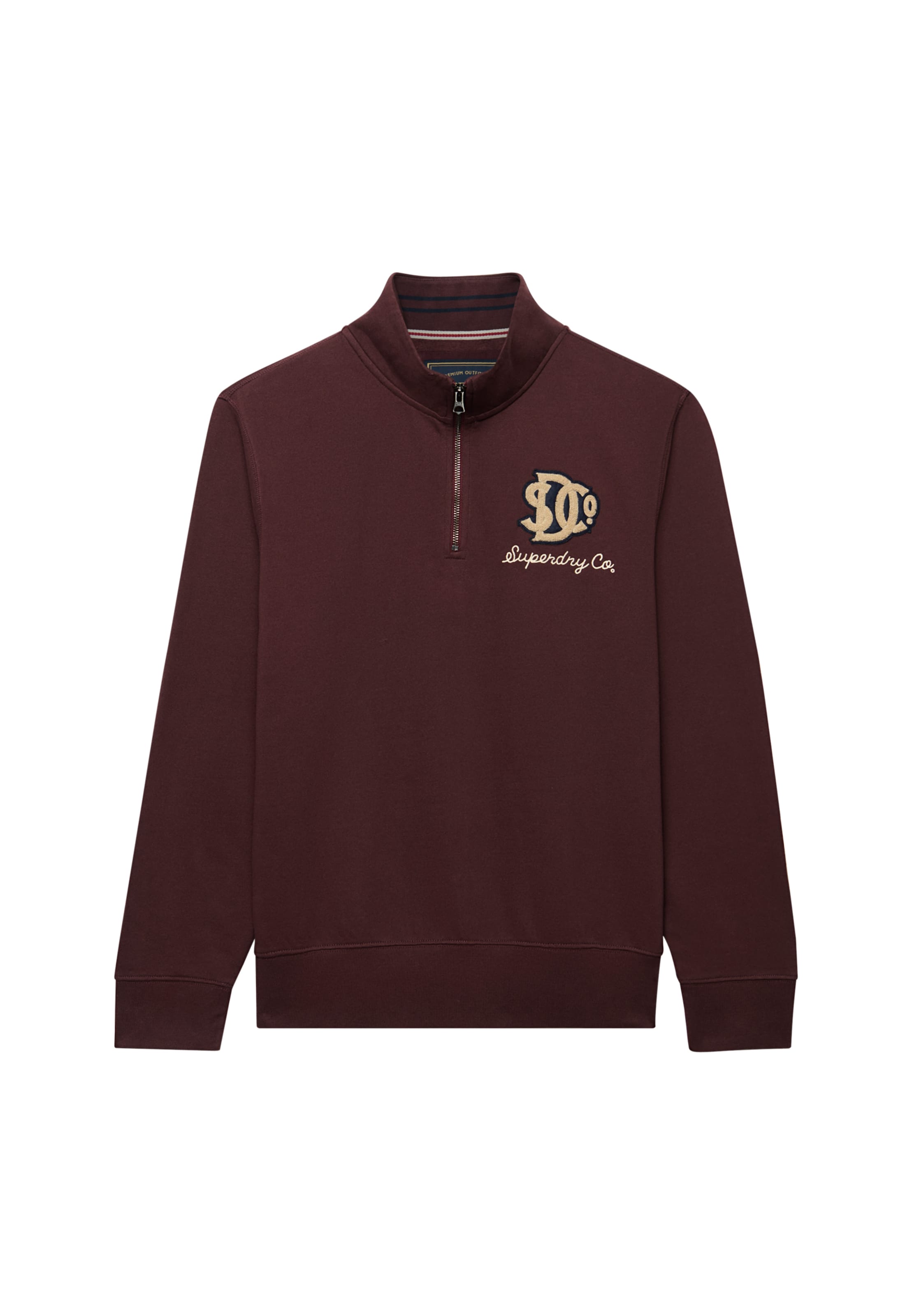 Sweat-shirt 'Vintage Athletic' Superdry & Co en rouge : devant