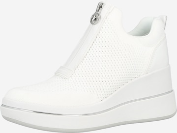 MICHAEL Michael Kors Korkeavartiset tennarit 'EMMY' värissä valkoinen: etupuoli