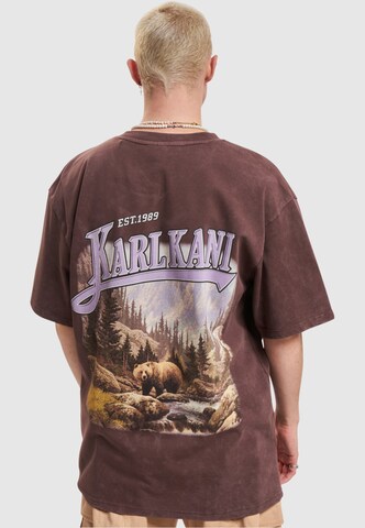 Karl Kani Shirt 'KM234-021-1' in Brown: front