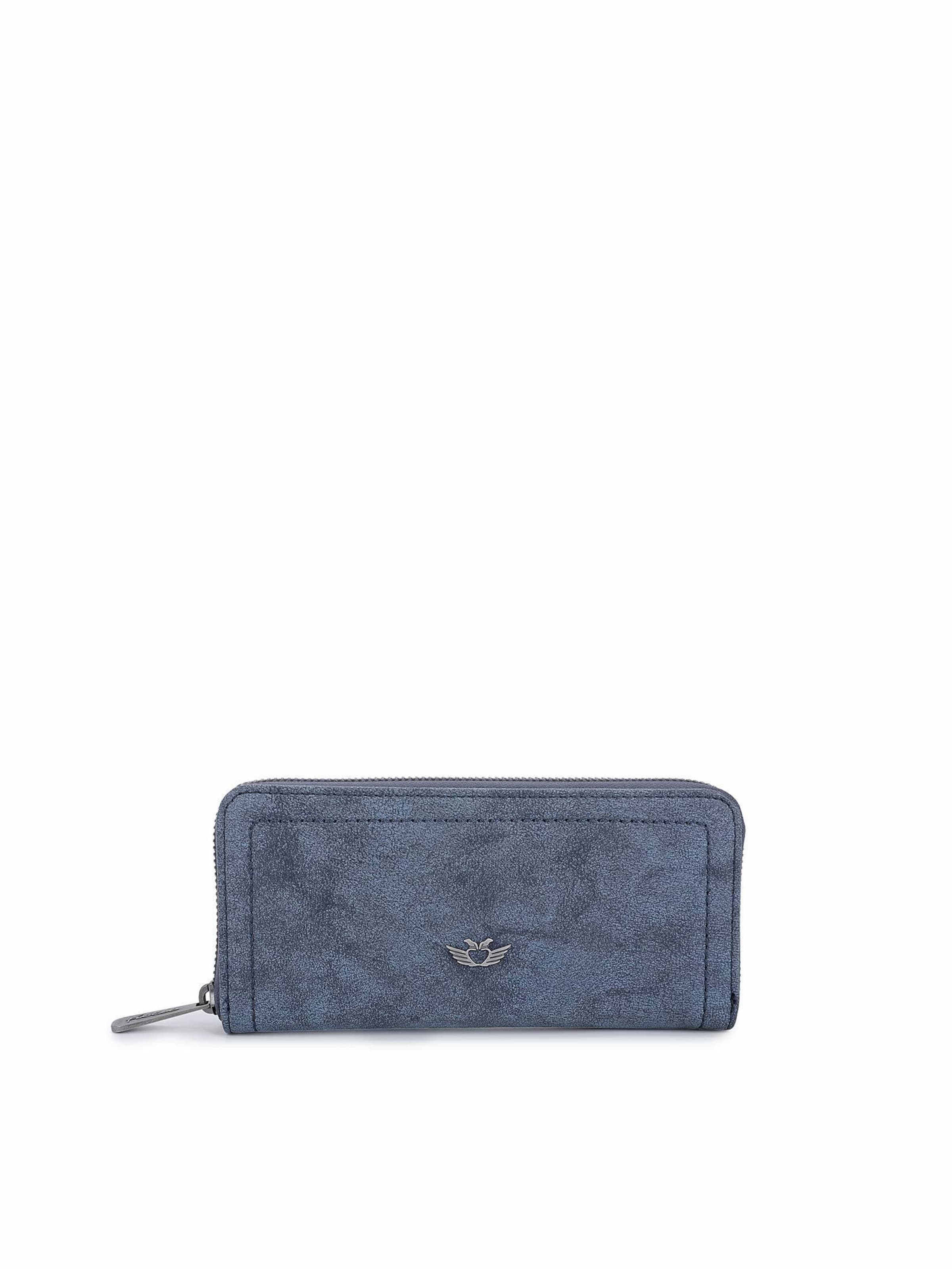 Fritzi aus Preußen Portemonnee 'Nicole' in Blauw: voorkant