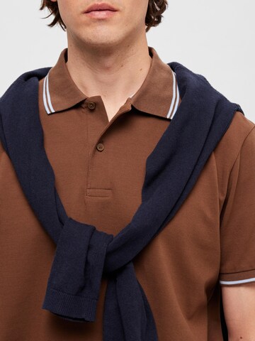 SELECTED Poloshirt 'SLHDANTE' in Blau