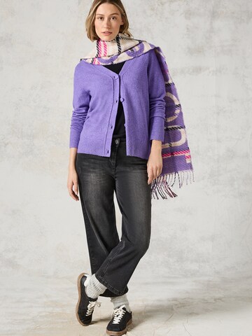Cardigan CECIL en violet