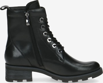 CAPRICE Lace-Up Ankle Boots in Black