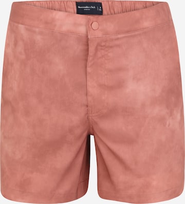 Abercrombie & Fitch Swimming shorts in Pink: front