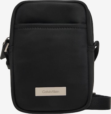 Calvin Klein Schoudertas in Zwart: voorkant