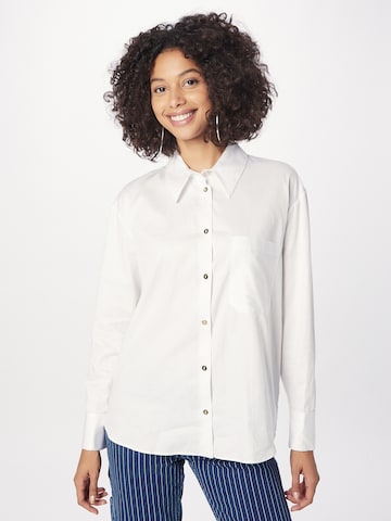 River Island Blouse in Wit: voorkant