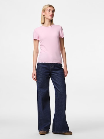 PIECES Shirt 'PCNicca' in Pink