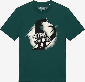 T-Shirt ' Opasaurus ' Watapparel en vert : devant