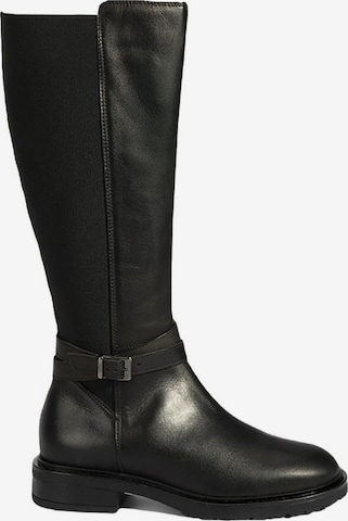 Desa Stiefel in Schwarz: Vorderseite
