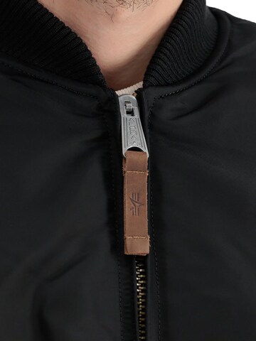 ALPHA INDUSTRIES Between-Season Jacket 'MA-1 VF 59' in Black