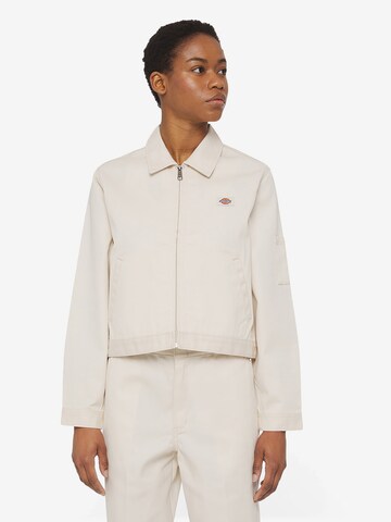 DICKIES - Chaqueta de entretiempo en blanco: frente