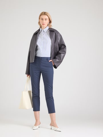 Weekend Max Mara Slimfit Pantalon 'CECCO' in Blauw