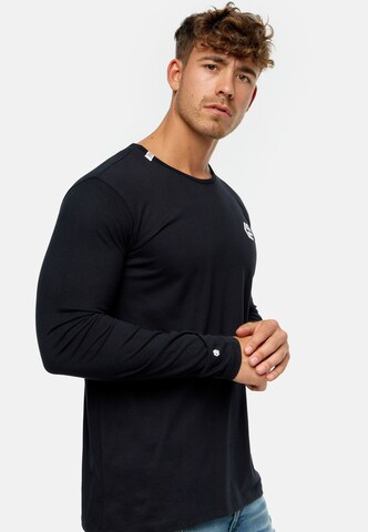 INDICODE JEANS Shirt ' Trense ' in Black