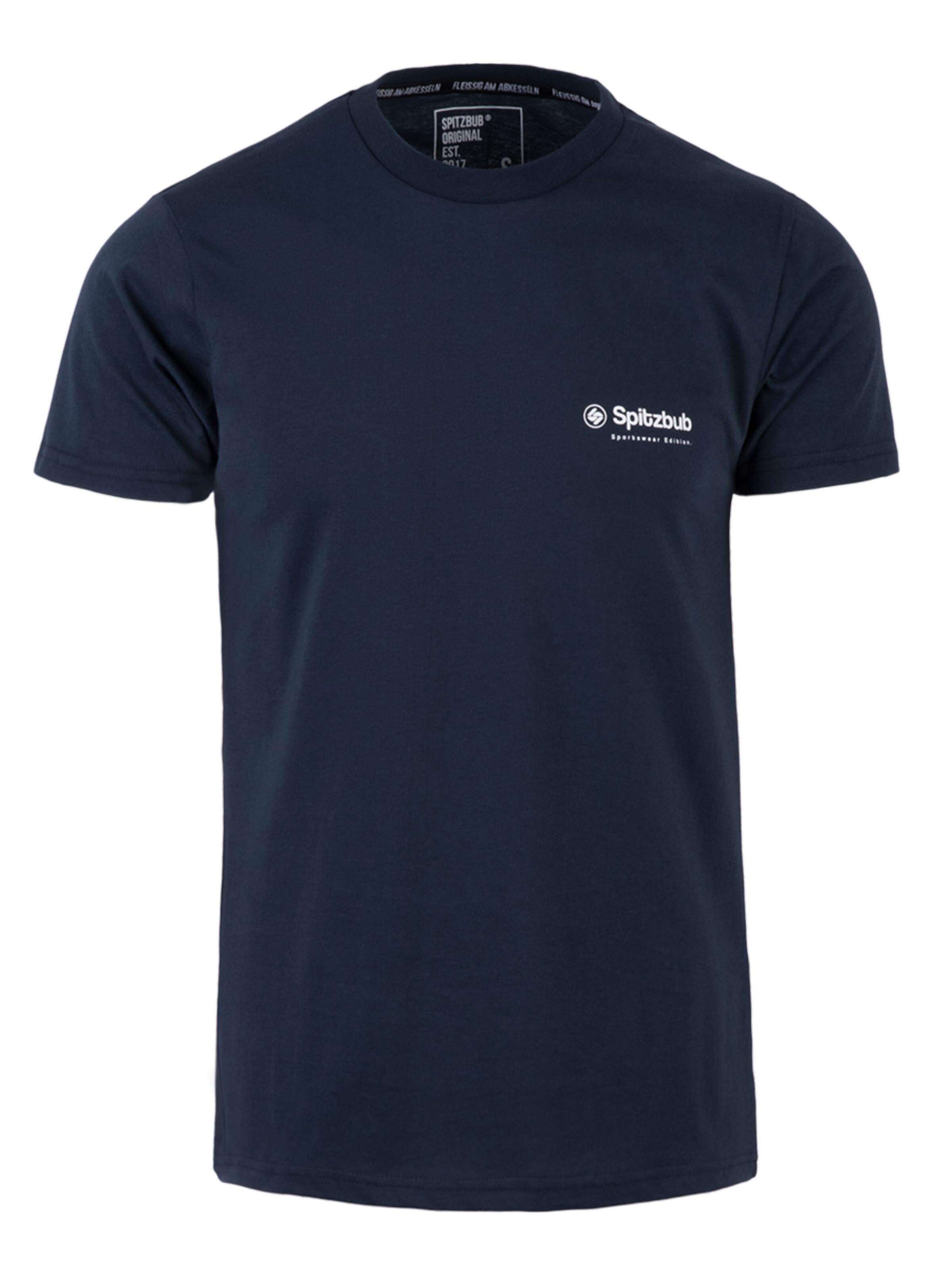 T-Shirt 'Ludis' SPITZBUB en bleu : devant