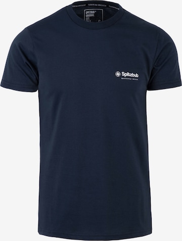 SPITZBUB Shirt 'Ludis' in Blauw: voorkant