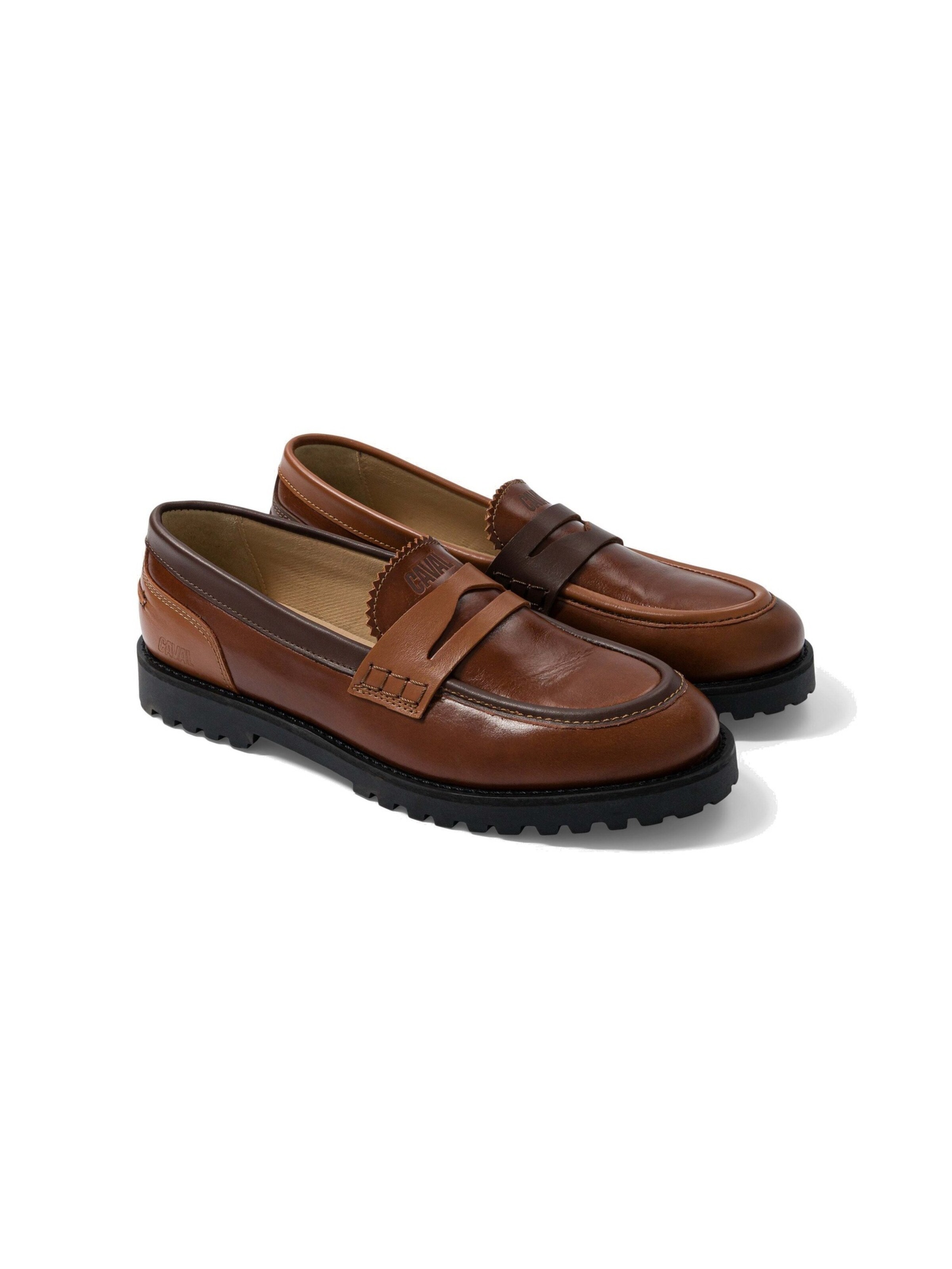 Caval Buty sznurowane ' TAILOR ' w kolorze brązowy