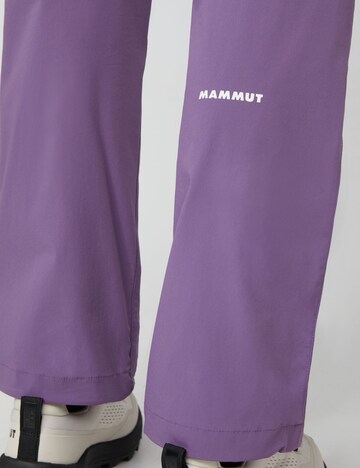 MAMMUT Regular Hose ‘Sender Climbing’ in Lila