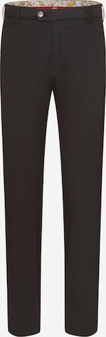 MEYER Slim fit Chino Pants 'Bonn' in Green: front