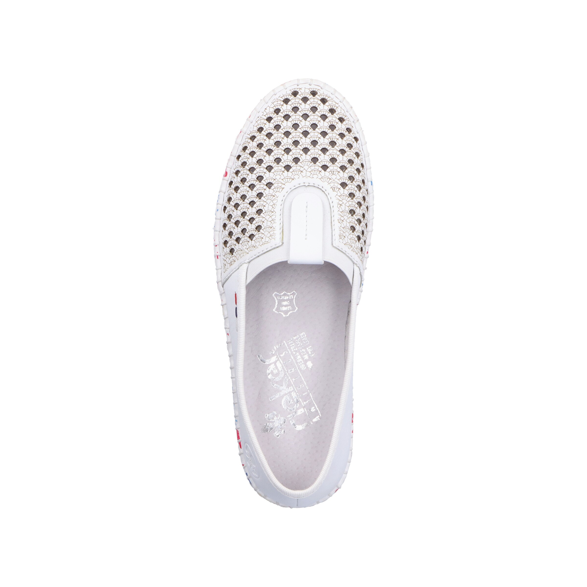 Rieker Ballet Flats in White