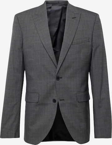 BURTON MENSWEAR LONDONSlim Fit Sako - siva boja: prednji dio