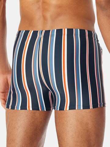 SCHIESSER Swim Trunks 'Ocean Swim' in Blue