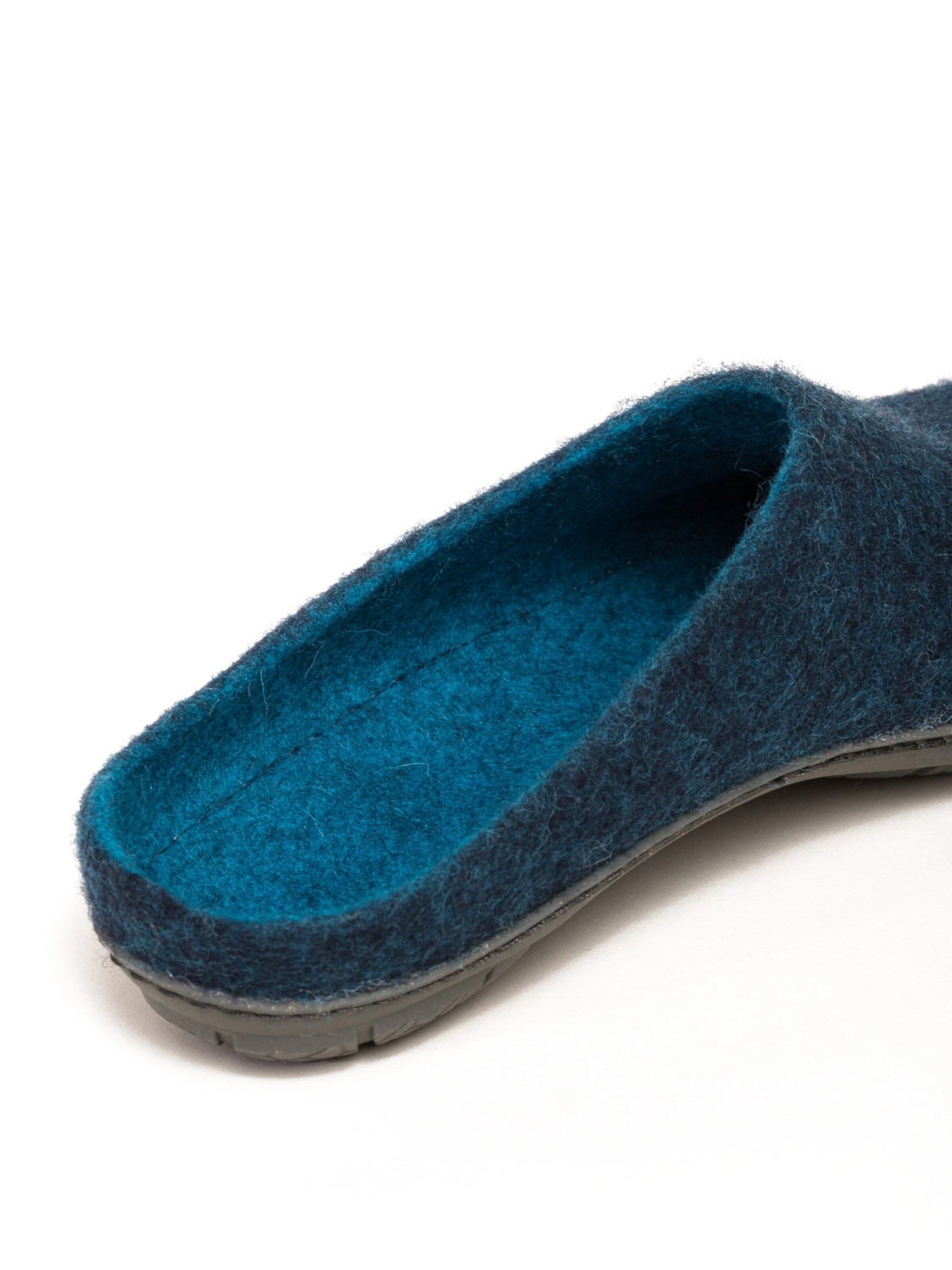 MagicFelt Slippers 'Filzpantoffel Magicfelt 736' in Green