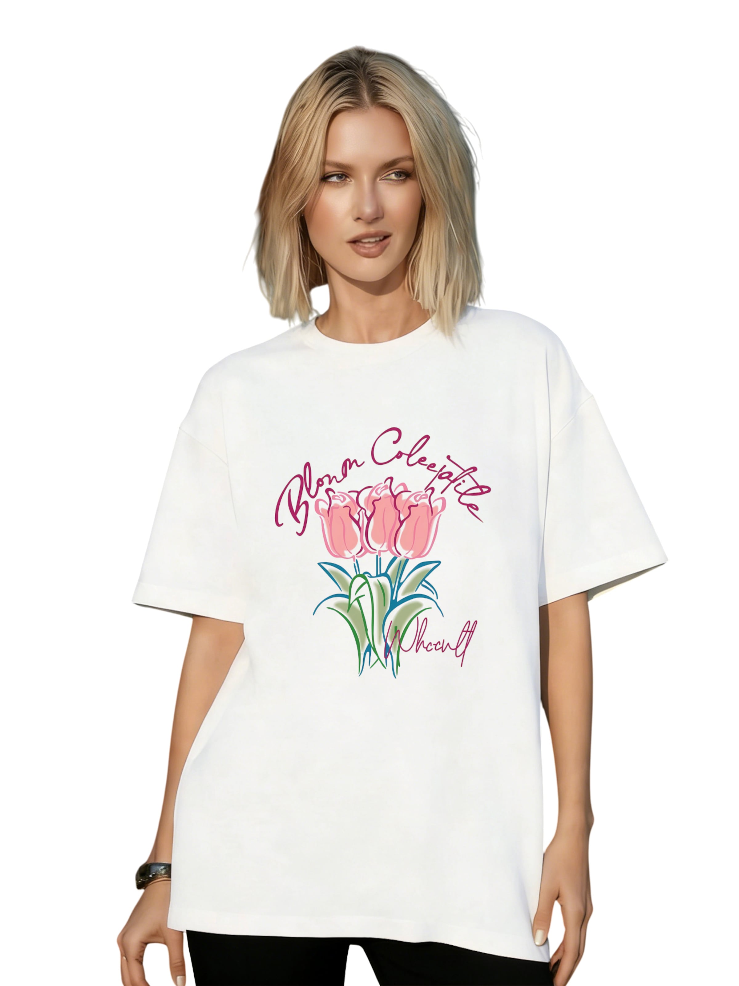 Maglietta di GORHEY in bianco: frontale